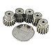 RCRunning 5Pcs 32DP 5mm 13T 14T 15T 16T 17T Motor Pinion Gear Combo Set for 1/10 RC Car Brushed Brushless Motor