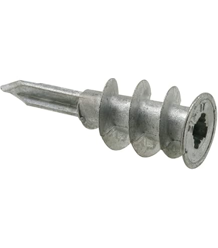Anclajes De Pared TIMCO ZIP6 Para Cavidades - Zinc M6, Incluye Tornillos De 40 Y 60 Mm, Instalación Rápida, No Inflamable