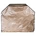 Abba Patio Gas Grill Cover, 59-inch Water Resistant BBQ Grill Cover, Brown