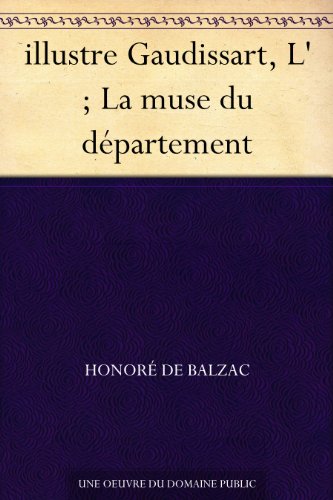 Illustre Gaudissart L La Muse Du Département French - 