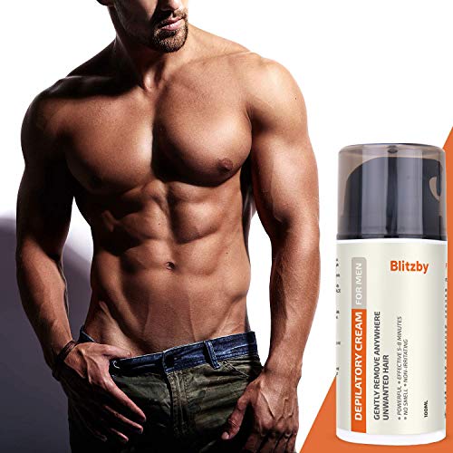 Blitzby Hair Removal Cream For Men and Depilatory Cream For Men