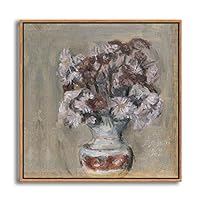 Framed Canvas Wall Art Metaphysical Still Life with Triangle by Giorgio Mordian Canvas Prints Home Artwork Decoration for Living Room,Bedroom - 16x16 inches