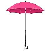 Silfrae Baby Stroller Umbrella UV Rays Umbrella Rainproof Parasol