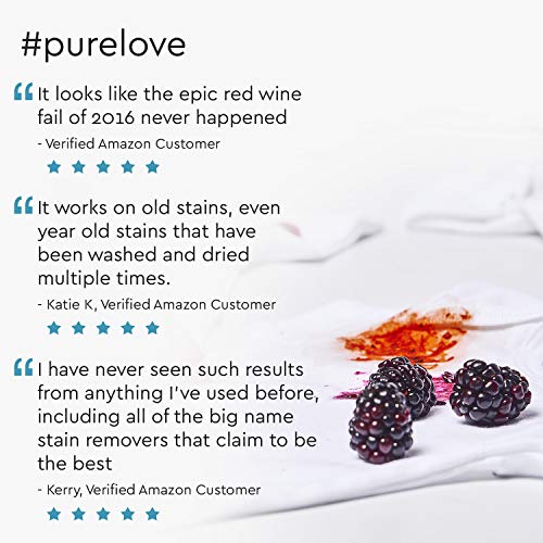 Puracy Natural Baby Laundry Stain Remover, Enzyme Odor Eliminator, Free & Clear, 25 Ounce (2