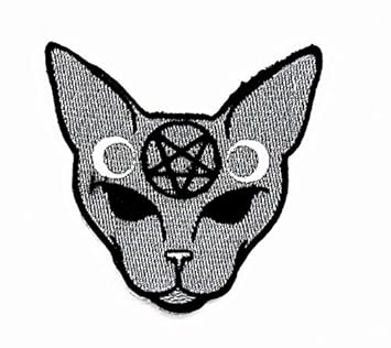 Rabana Magic Cat Patch Grau Cat Star Cartoon Kids Kinder Cute