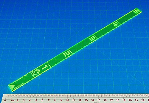SW: Armada, Movement Ruler, Fluorescent Green (1)