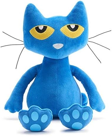 Pete The Cat 14.5-Inch Plush Doll - Soft Blue Stuffed Animal Toy For Kids Ages 2+
