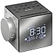 HeroFiber Digital Alarm Clock with Large LED Display, Snooze, AM/FM Radio, Calendar, USB Port, Black