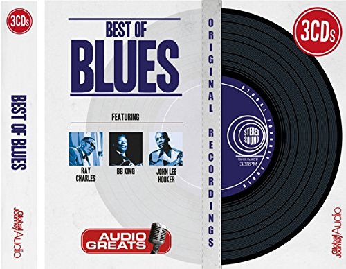 Best of Blues 3 CDs featuring Ray Charles Muddy Waters Johnny Lee Hooker plus many more...