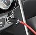 12V Car Cigarette Lighter Extension Cord, 12 Ft Heavy Duty Cable with DC Power Plug Socket for Auto Truck Vehicle RV Appliances