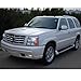 IKON MOTORSPORTS Lights Compatible With 2002-2006 Cadillac Escalade, Factory Front FogLight Fog Lamp Clear Lens Pair, 2003 2004 2005