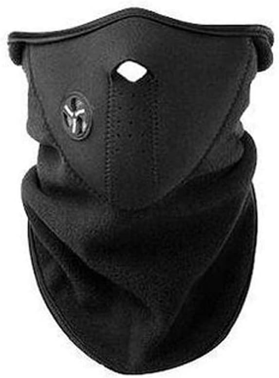 LuckyStone Unisex Dustproof & Windproof Warm Neck Half Face Mask Wear for Winter Motorcycle Cycling Bike Hiking Skateboard Ski Ice Fishing Cross Country Hunting: Automotive