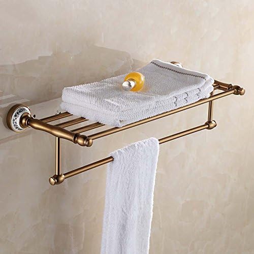 Towel Rack Holder Towel Shelf Tower Rail Towel Hanger Space Aluminium Antique Decoration Bathroom Accessories