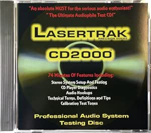 Audio Test CD - Lasertrak CD2000 (Test Tones, Benchmark)