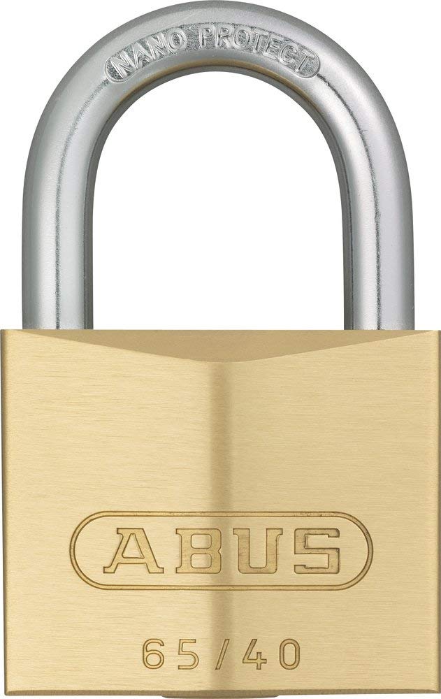 ABUS 65/40 Brass Padlock 40 mm Pack of 3 32129