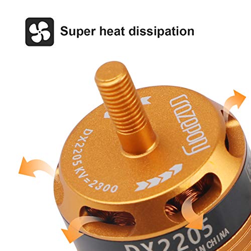 0802SE Bürstenloser Motor 23000KV - Für 65mm Bwhoop Drohnen