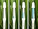 Sustee Medium Refillable Insert Aqua Meter (White) with Core Installed + 2 Additional Medium Cores - Plant Moisture Sensor For Potted Plants