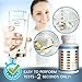 My Home Test Drinking water test strips 9 in 1 by MHT - Drinking Water, Ponds, Aquariums, Test in Seconds for Total Chlorine, Alkalinity & pH, Metals