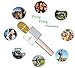 Karaoke Wireless bluetooth Microphone,riepor Bluetooth microphone for ipad iphone sansumg Speaker Stereo Player for Music Playing outdoor Home singing KTV Karaoke for Smartphone K9 GOLD