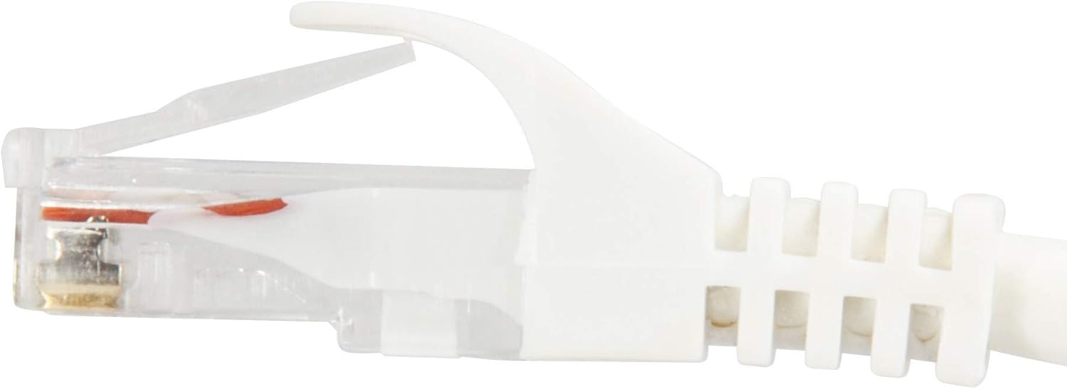 Equip Patch Cable Cat6A U/UTP 2xRJ45 0.5 m Polybag, White, 0,50 Meter - Image 4
