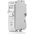 Leviton Plug-On AFCI/GFCI Branch Circuit Breaker, 20 Amp, 1-Pole, Thermal Magnetic, 120 VAC, LB120-DFT, White