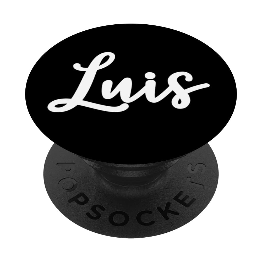 Louis custom man name PopSockets Swappable PopGrip