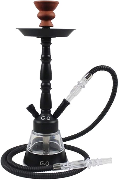 Amazon Co Jp ブラックシーシャ 水タバコ 水パイプ お洒落な 水たばこ 喫煙具 Shisha Hookah セット ホース 石炭クランプ付き ホーム キッチン