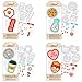 Sweet Sugarbelle - We Go Together Kit - Bacon & Eggs, Milk & Cookies, Coffee & Donuts and Valentine Sweets - Cookie Cutter Sets