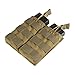 OneTigris MOLLE Double Pouch DD09 (Brown)