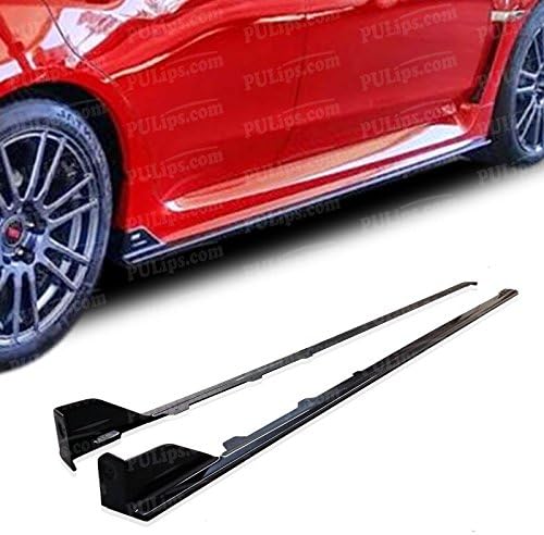 PULips SUIP15STISS - STI Style Side Skirt Rocker Panel Splitter(Left/Right)