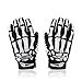 iParaAiluRy Skeleton Gloves for Women Men - Anti-Slip Gel Padded Skull Gloves for Cycling Riding Motorcycle Ski - Finger Bone Skeleton Costume Gloves