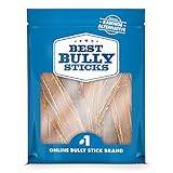 Best Bully Sticks 6-inch Joint Jerky Dog Treats (25 Pack) All Natural Beef Dog Treats