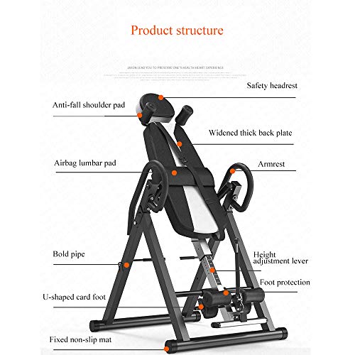 Inversion-Tables-for-Back-Pain-Prime-U-Shaped-Inverted-Adjustable-Waist-Pad-Fitness-Equipment-for-Choose-A-Fitness-Method-Adjust-Your-Body