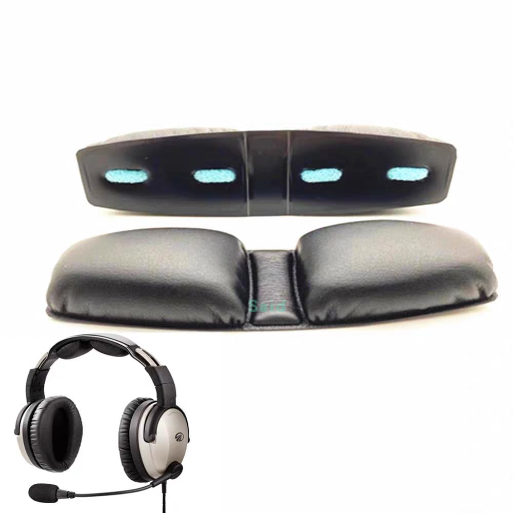 XBERSTAR Headphone Earpads for Lightspeed Zulu,Sierra, Zulu.2, Zulu PFX Aviation Replacement Ear Cushion Cover (Head Pad)