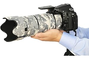 Rolanpro Camouflage Lens Cover for Nikon AF-S 70-200mm f/2.8E FL ED VR Coat Lens Protective Sleeve Case Raincover-#UCP Waterproof