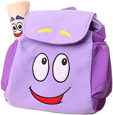 Aoleytech Pre-Kindergarten Toys Purple Backpack Rescue Bag with Map