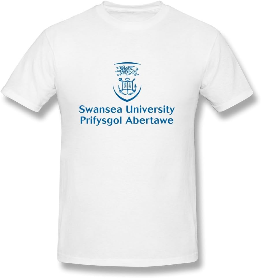 ZhaoHui Cheap Men Swansea University Logo T-Shirts