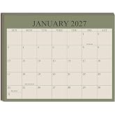 2027-2028 Magnetic Fridge Calendar - November 2026 Until June 2028 - The Perfect Monthly Refrigerator Calendar With Minimal Designs for Organizing, 8.5" x 11", Cyan