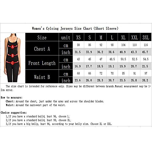 Weimostar Women's Cycling Jersey Short Sleeve Ladies Bike Jersey