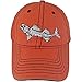 AKIZON Orange Fishing Hat Adjustable Trucker Baseball Caps Fish Bones For Mens Womens