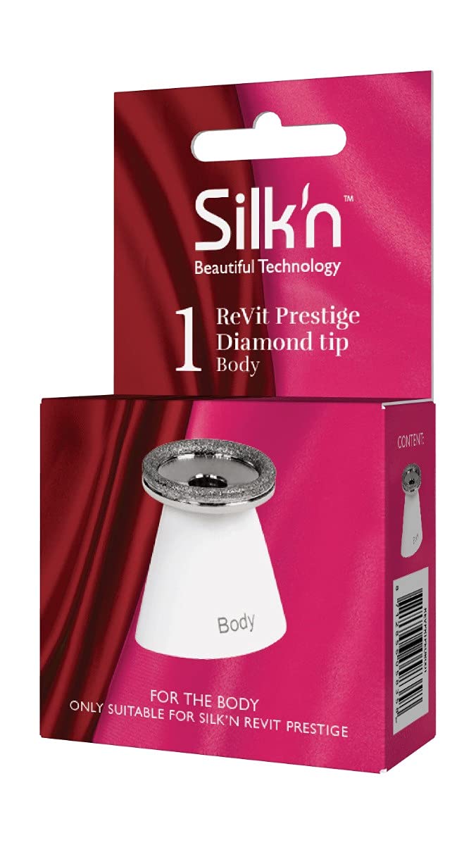 Silk'n ReVit Prestige Treatment Tip - Body - Coarse Exfoliation - Diamant Peeling - White - 1 Piece