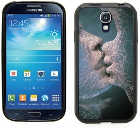 Pink Ladoo Samsung Galaxy S4 Schwarz Fall Artistic Kuss Lippen Bild Amazon De Elektronik