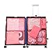 Cocoly 8 pcs travel Packing Cubes Luggage Packing Organizers with shoe bag