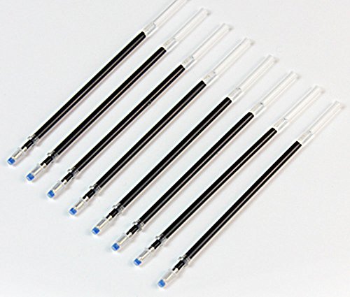 Daycount 100Pcs Pen Refills, Black Ball Point Fine Point Gel Ink Replacement Pen Refills, Office Pen Rods with 0.5mm Tip Standar Size - Thumbnail 6