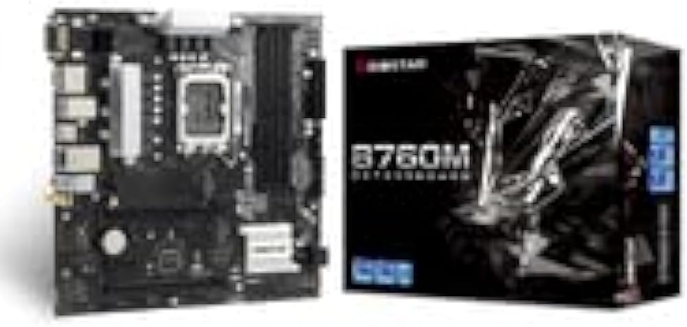 Biostar B760MZ-E Pro Motherboard B760 Socket LGA1700 mATX Intel