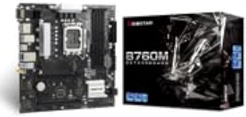 Biostar B760MZ-E Pro Motherboard B760 Socket LGA1700 mATX Intel