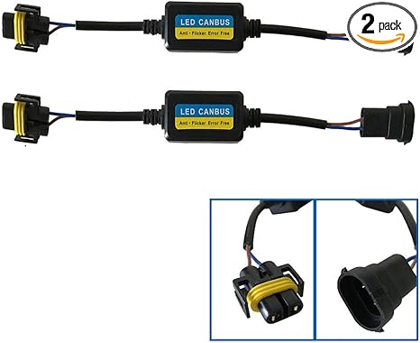 Amazon.com: Condensador de decodificador antiparpadeo LED ...