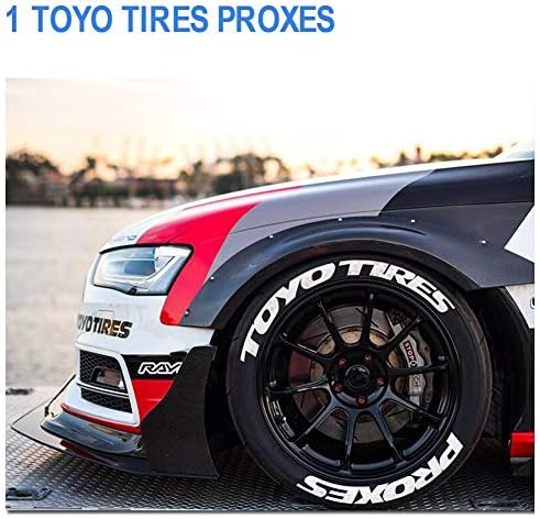 Car Tire Stickers Tyre Lettering Stickers Car Universal 3D Tire Decals Wheel Stickers Kits Car Tire Personalized Styling Wheel Label Personalized