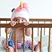 Huggalugs Baby and Toddler Girls Pastel Unicorn Beanie Hat Medium