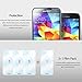 Ringke Screen Protector Compatible with Galaxy S5 - Invisible Defender [Max HD Clear Quality] Perfect Touch Precision High Definition (HD) Clear Quality Film (4-Pack) for Samsung Galaxy S5